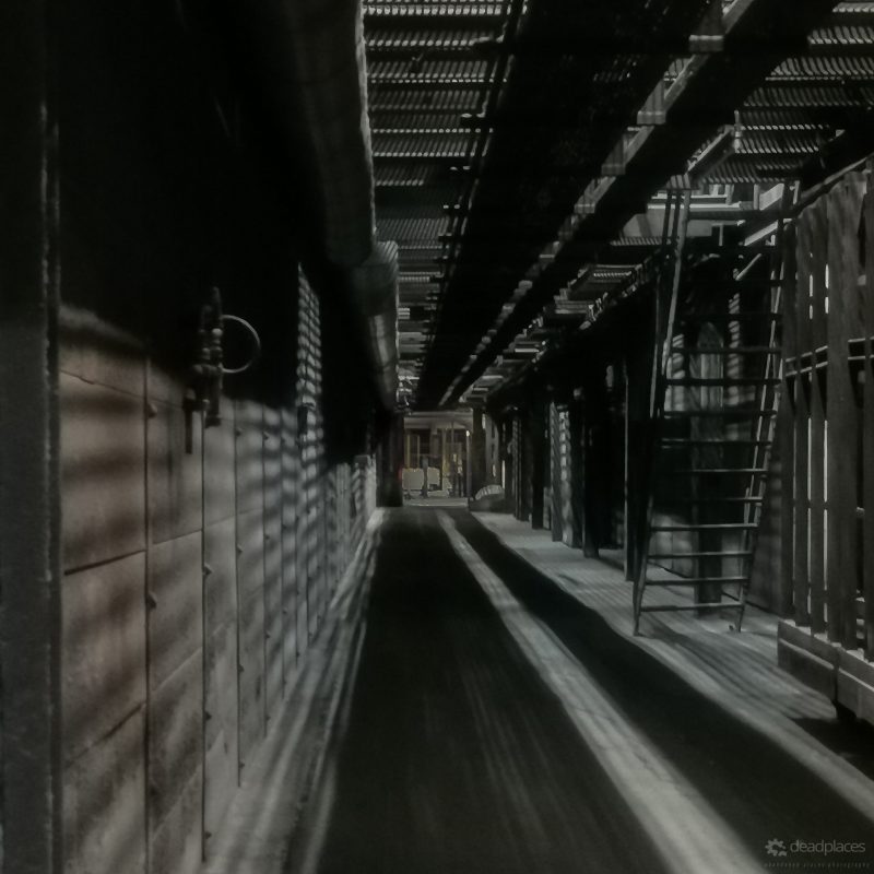 Fahrweg Schiebebuehne Pressen Hangseite